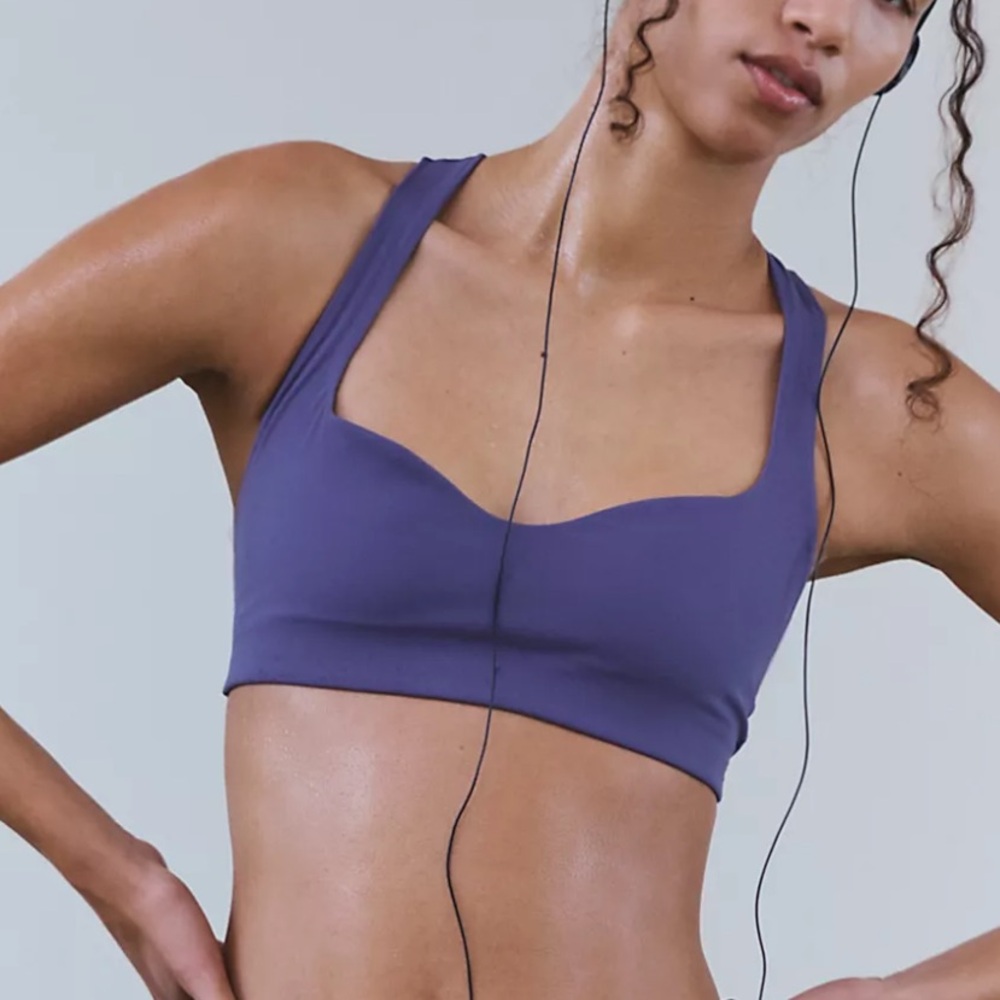 Free People Win Win Sweetheart Sports Bra